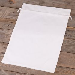 Baumwollsäcke 30 x 40 cm - weiß Taufe
