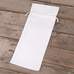 Baumwollsäckchen 16 x 37 cm - weiß Jungfern - und Junggesellenabschied