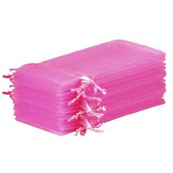 Organzabeutel 15 x 33 cm - rosa Rosa Beutel