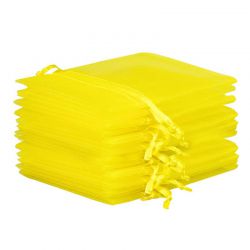 Organzabeutel 13 x 18 cm - gelb Organzasäckchen