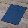 Jeans säcke 22 x 30 cm - blau Große Beutel 22x30 cm