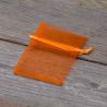 Organzabeutel 6 x 8 cm - orange Lavendel und Trockenduftmischung