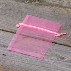 Organzabeutel 8 x 10 cm - rosa Kleine Beutel 8x10 cm
