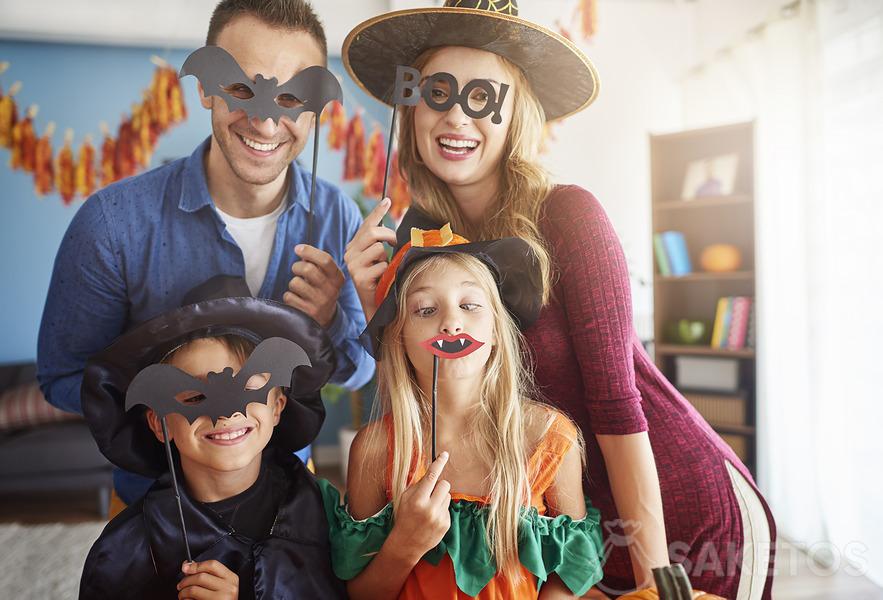 Party-Fotoautomat - Halloween-Spaß für Kinder