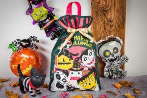 Große Nonwoven-Tasche - Halloween Candy Bag