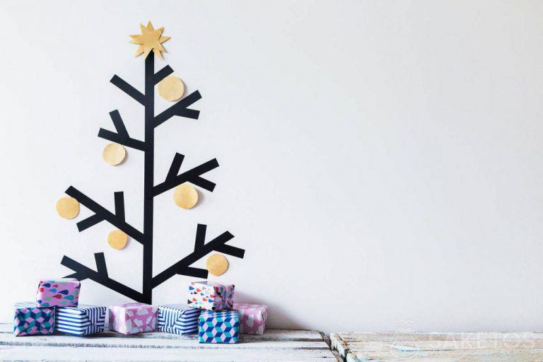 Weihnachtsbaum aus Washi Tape – japanisches Dekoband