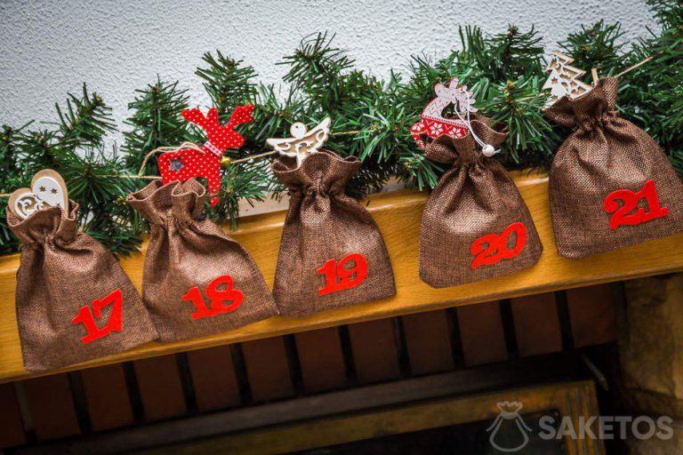 Adventskalender mit Weihnachtsdeko – Inspiration für die Adventszeit