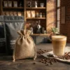 Juteverpackungen für Kaffeeröstereien.