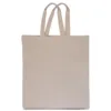 Baumwolltasche 38 x 42 cm mit kurzem Henkeln - naturfarben Baumwolltaschen