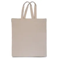 Baumwolltasche 38 x 42 cm mit kurzem Henkeln - naturfarben Baumwolltaschen