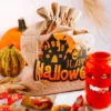 Halloween Jutesäckchen (Nr.2) 30 x 40 cm - naturfarbe hell Jutesäckchen