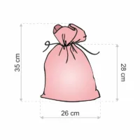 Jutesäckchen 26 cm x 35 cm - Weihnachten - Hirsch Alle Produkte