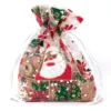 Organzabeutel 10 x 13 cm - Weihnachten / 5 Anlässe und Feiern