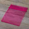 Organzabeutel 18 x 24 cm - fuchsia Valentinstag