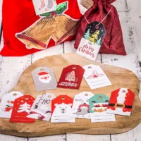 Geschenkkarten - Mustermix Woreczki z organzy