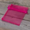 Organzabeutel 11 x 14 cm - fuchsia Für Kinder