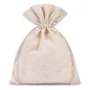 Baumwollsäcke 26 x 35 cm - naturfarbe Lavender