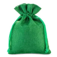 Jutesäcke 22 x 30 cm - grün Grüne Beutel