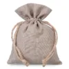 Naturleinen Säckchen 13 x 18 cm Mittlere Beutel 13x18 cm