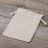 Säckchen à la Leinen 15 x 20 cm - natur Einkaufen / Aufbewarung Küche