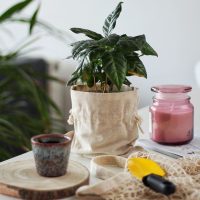 Säckchen à la Leinen 15 x 20 cm - natur Lifehack - smarte Ideen