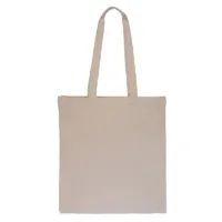 Baumwolltasche 38 x 42 cm mit langen Henkeln - naturfarben Baumwolltaschen