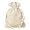 Säckchen à la Leinen 10 x 13 cm - natur Kleine Beutel 10x13 cm