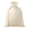 Sack à la Leinen 55 x 75 cm - natur Große Beutel 55x75 cm