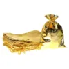 Metallic Säckchen 18 x 24 cm - gold Mittlere Beutel