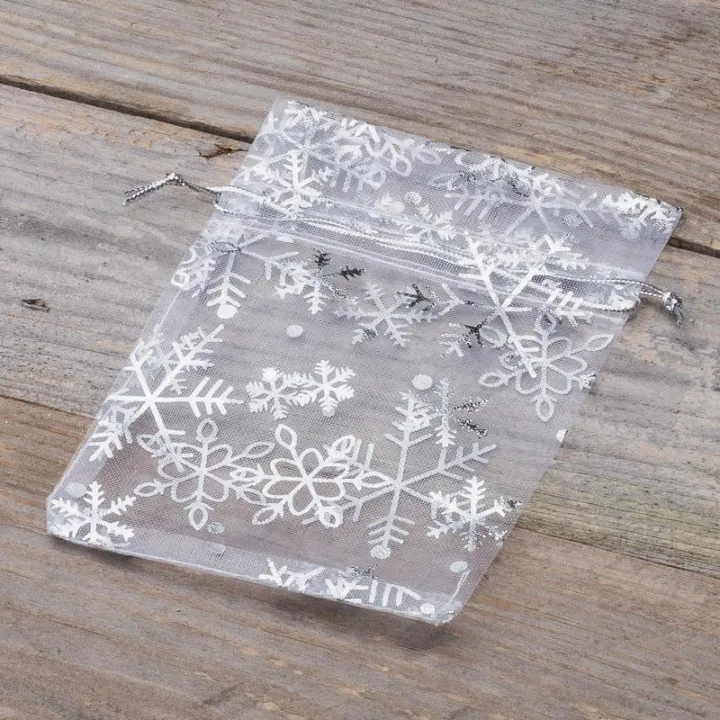 Organzabeutel 10 x 13 cm - Weihnachten / 2 Anlässe und Feiern