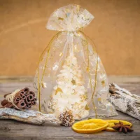Organzabeutel 12 x 15 cm - Weihnachten / 8 Alle Produkte