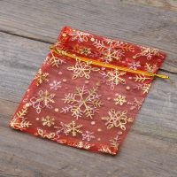 Organzabeutel 12 x 15 cm - Weihnachten Verwendung
