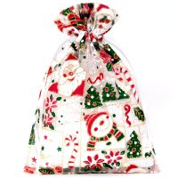 Organzabeutel 12 x 15 cm - Weihnachten / 5 Anlässe und Feiern