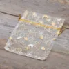 Organzabeutel 12 x 15 cm - Weihnachten / 8 Kosmetikprodukte