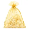 Organzabeutel 13 x 18 cm - gold Mittlere Beutel 13x18 cm