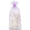 Organzabeutel 13 x 27 cm - lila Mittlere Beutel 13x27 cm