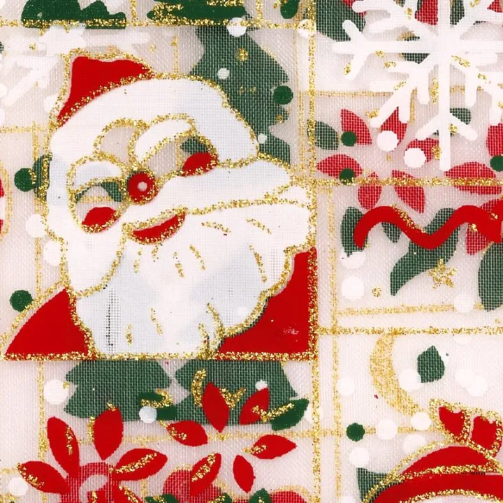 Organzabeutel 15 x 20 cm - Weihnachten / 5 Organzasäckchen