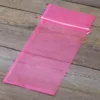 Organzabeutel 15 x 33 cm - rosa Valentinstag