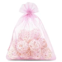 Organzabeutel 26 x 35 cm - rosa Traubenschutz