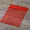 Organzabeutel 26 x 35 cm - rot Valentinstag