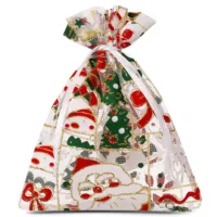Organzabeutel 35 x 50 cm - Weihnachten Weihnachtsbeutel