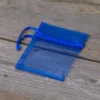 Organzabeutel 7 x 9 cm (SDB) - blau Lavendel und Trockenduftmischung