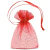 Organzabeutel 7 x 9 cm (SDB) - rot Kleine Beutel 7x9 cm