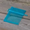 Organzabeutel 8 x 10 cm - türkis Für Kinder