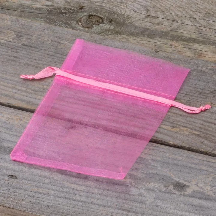 Organzabeutel 9 x 12 cm - rosa Gelegenheit Beutel
