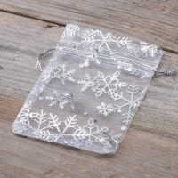 Organzabeutel 9 x 12 cm - Weihnachten / 2 Anlässe und Feiern