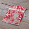 Organzabeutel mit Druck 10 x 13 cm - Weihnachten / 1 Alle Produkte