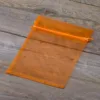Organzabeutel 15 x 20 cm - orange Mittlere Beutel