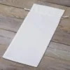 Samtbeutel 16 x 37 cm - weiß Samtbeutel