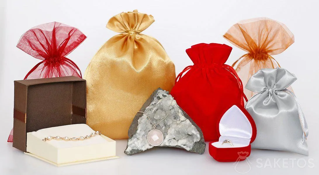 Stoffsäckchen für Schmuck für Frauen